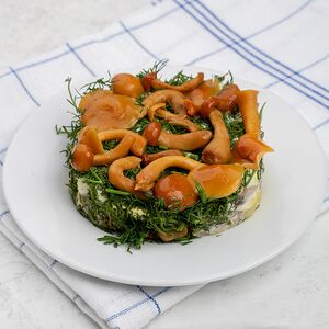 Салат Грибная полянка