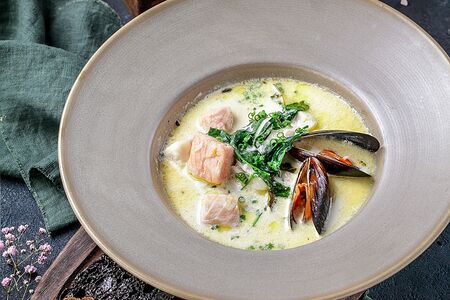 Уха от шеф-повара жаровня