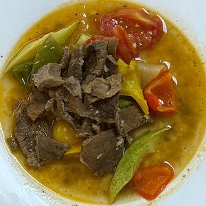 Мясо с овощами