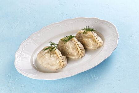 Манты с ягненком