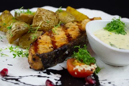 Стейк из семги