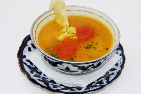 Похлёбка из судака и сёмги