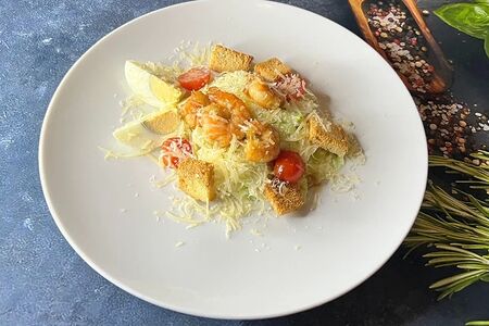 Цезарь с креветками