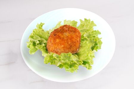 Котлета Куриная с грибами и сыром