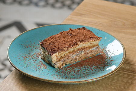 Тирамису с маком и вареной сгущенкой