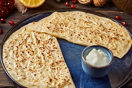 Кутабы с зеленью