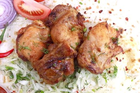 Шашлык из курицы