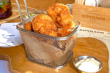 Цветная капуста в сухарях