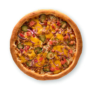 Пицца Ленивый бургер 33