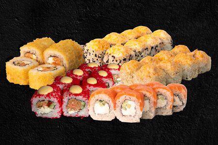 Сет роллов Для любителей лосося