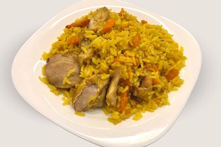 Плов с курицей