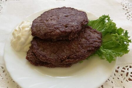 Печеночные оладьи