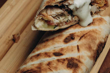 Шаурма с сыром