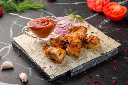 Шашлык из курицы