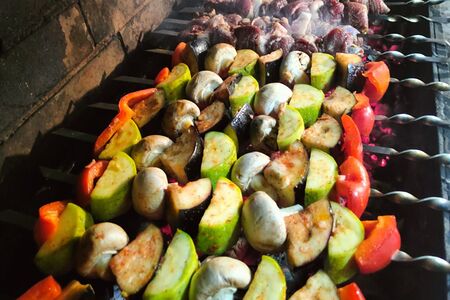 Шашлык овощной