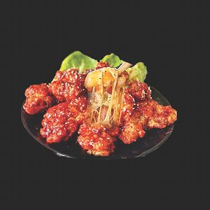 Жареное филе куриной грудки с сыром