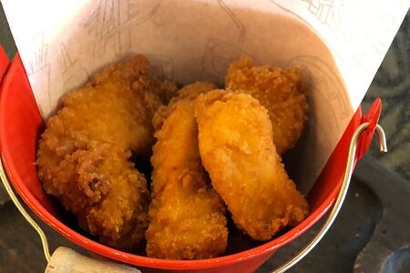 Хрустящие куриные стрипсы