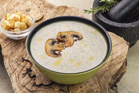 Крем-суп грибника