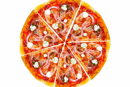 С беконом и сыром филадельфия