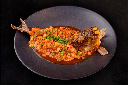 Карп в кисло-сладком соусе