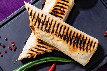 Шаурма со свининой большая