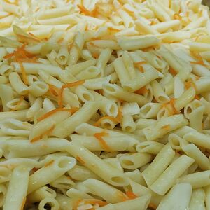 Макароны с овощами