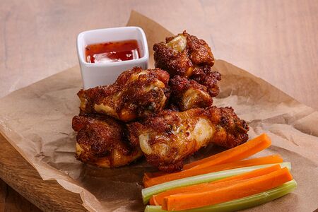 Куриные крылья острые