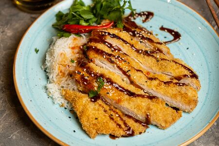 Свинина Кацудон