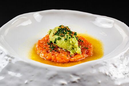 Тартар из лосося