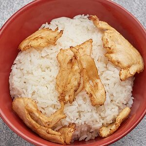 Բրինձ հավի մսով