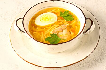 Суп-лапша домашняя