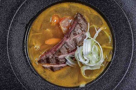 Суп из говядины с тмином