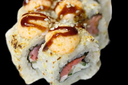 Топ ролл лосось и сыр