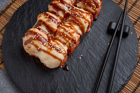 Ролл Эби чиз с крабом