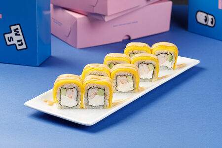 Манго с креветкой