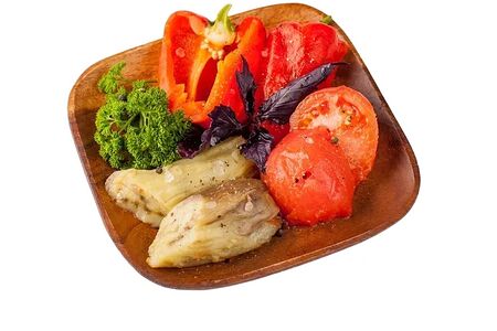 Овощи на углях