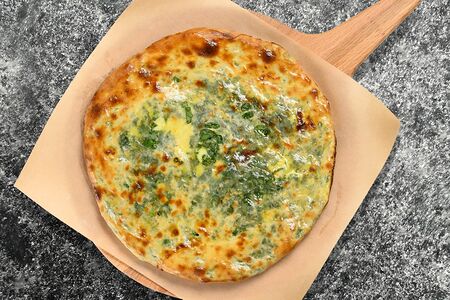 Пирог со шпинатом и сыром