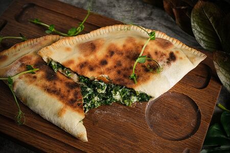 Панцеротти с зеленью