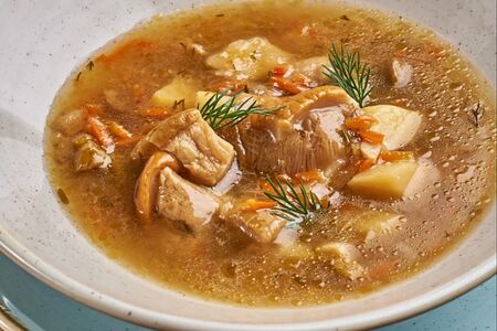 Суп грибной