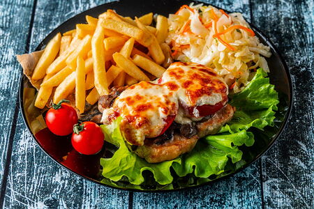 Мясо по-французски