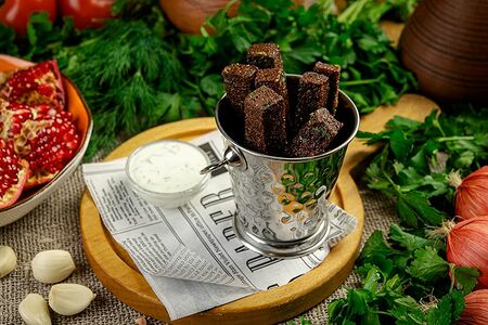 Чесночные гренки