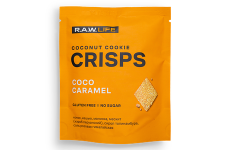 Печенье Кокос-карамель Raw life