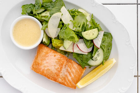 Стейк из лосося