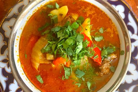 Лагман из говядины