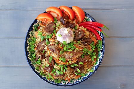 Плов с телятиной