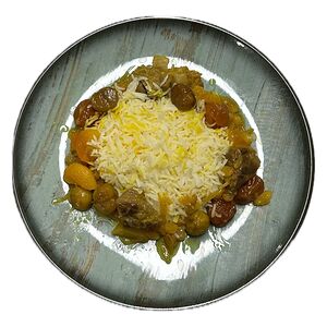 Плов азербайджанский из говядины и из баранины