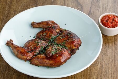 Фермерский цыпленок с соусом Аррабиата