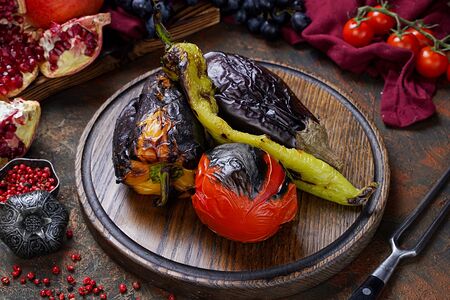 Ассорти овощей на углях