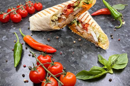 Сырная шаурма