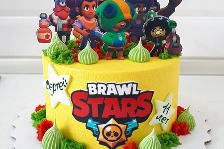 Торт Brawl Stars №1
